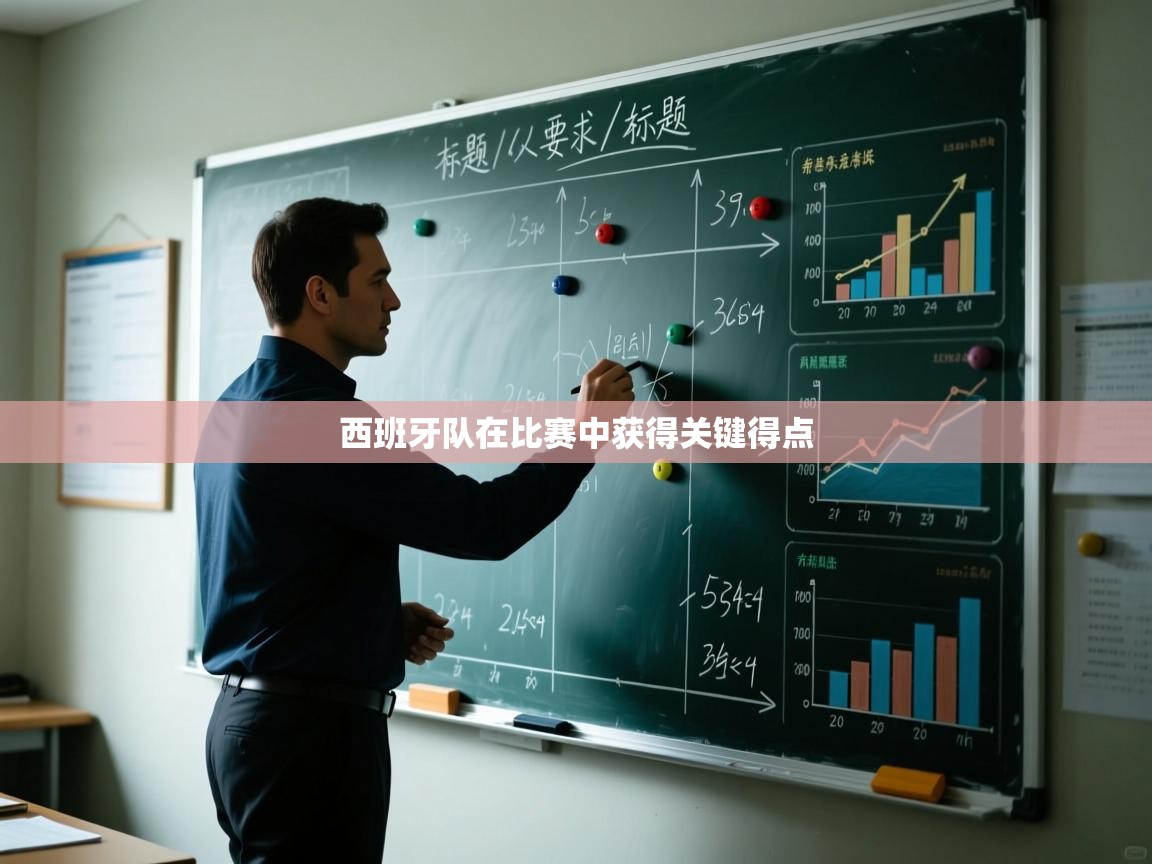 西班牙队在比赛中获得关键得点